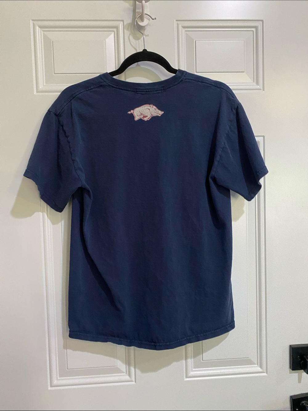 Navy Razorbacks Short-Sleeve Crew Tee - Picture 4 of 5